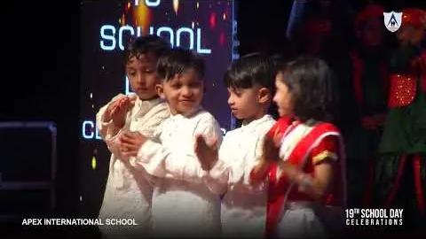 Still from the Apex video: 19th School Day celebration